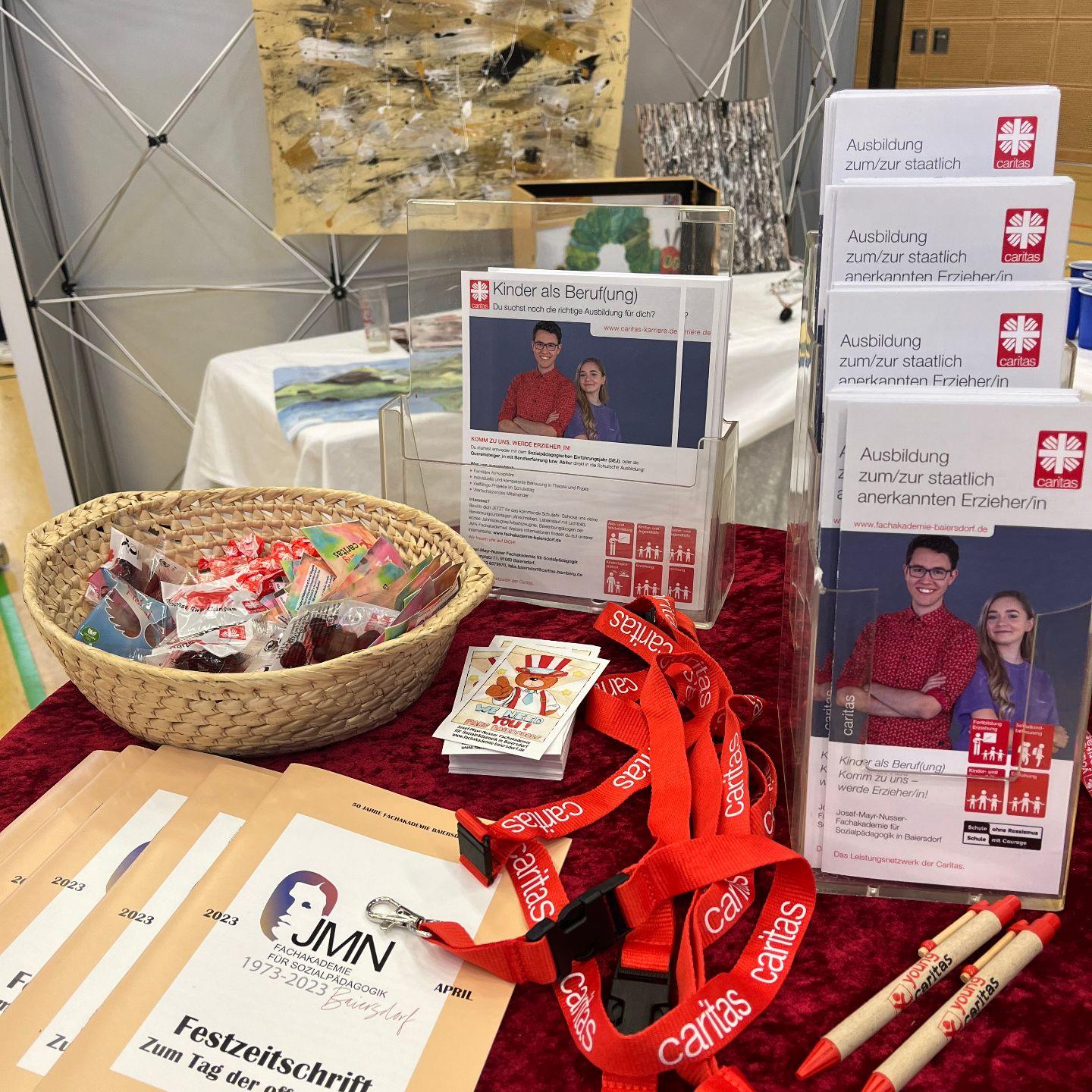 Einblick in den Messestand