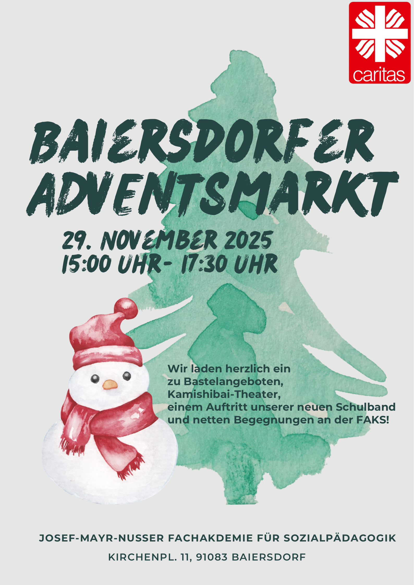 Einladung Adventsmarkt