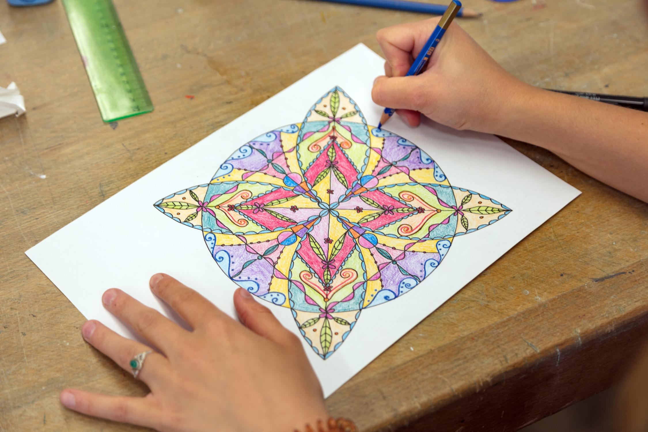 Mandala-Bild